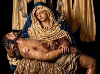 La Virgen de las Angustias. Foto Hermandad.