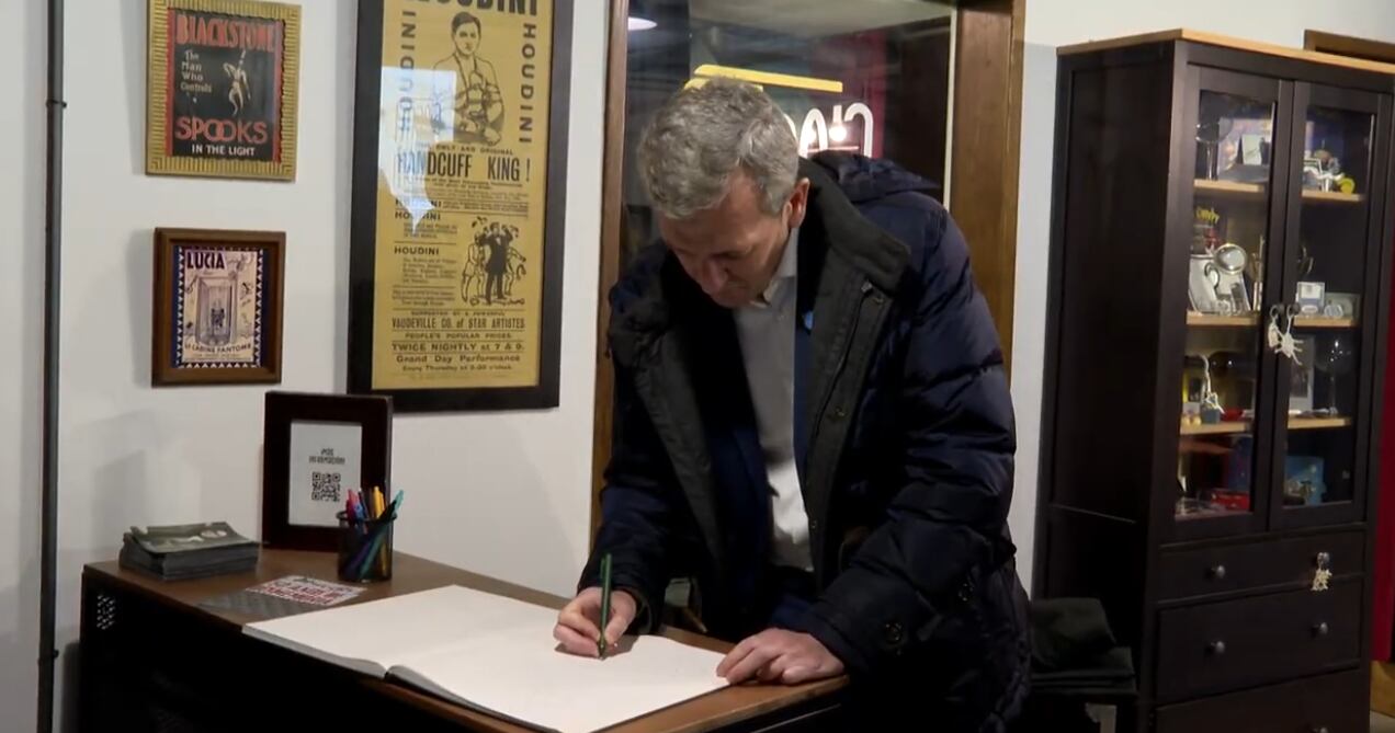Alfonso Rueda visita el Casco Vello de Vigo