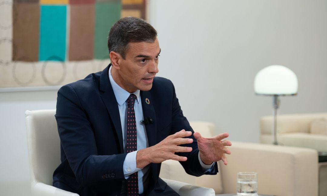 El presidente del Gobierno, Pedro Sánchez.