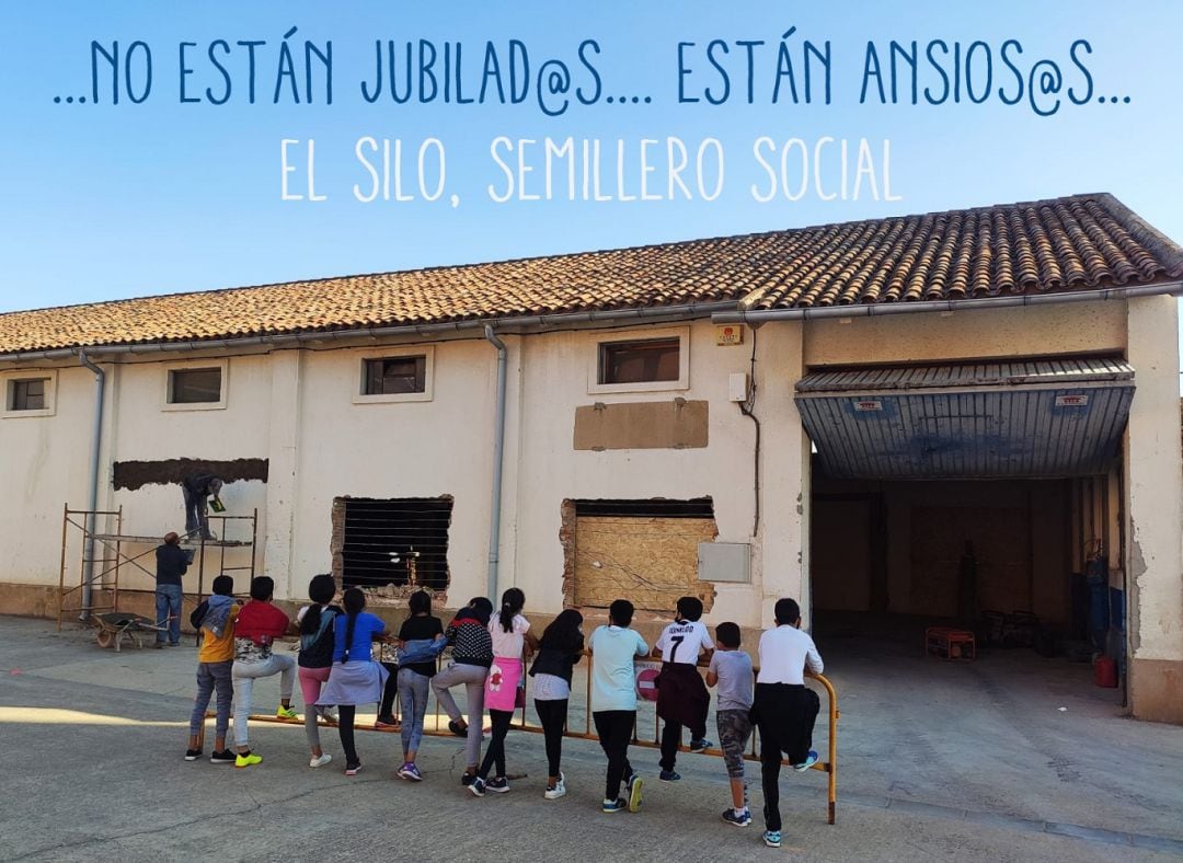 La Asociación Alto Jalón de Ariza (Zaragoza) impulsa sin ánimo de lucro   el proyecto “El Silo, semillero social”