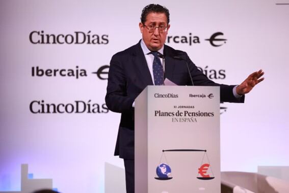 El director general de Economía del BCE, Óscar Arce, en las XI Jornadas sobre Planes de Pensiones de Ibercaja y CincoDías