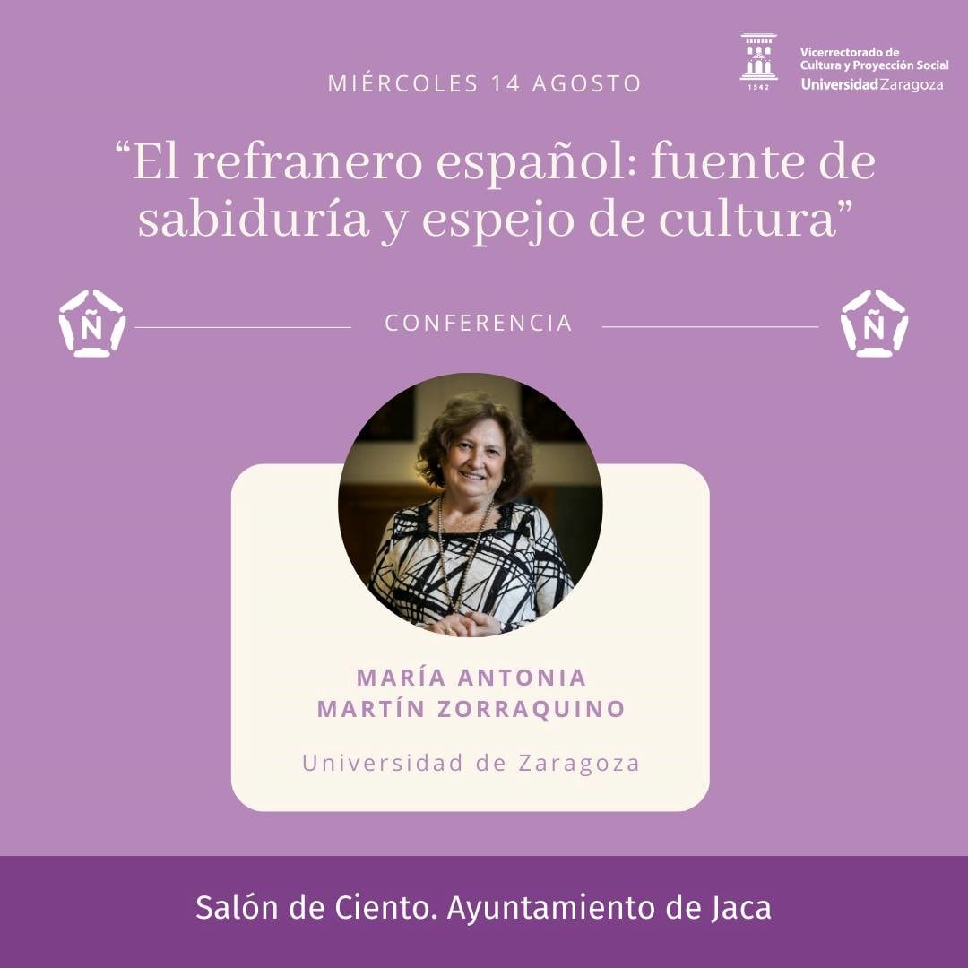 María Antonia Martín Zorraquino es catedrática de Lengua Española en la Universidad de Zaragoza y académica correspondiente de la RAE.
