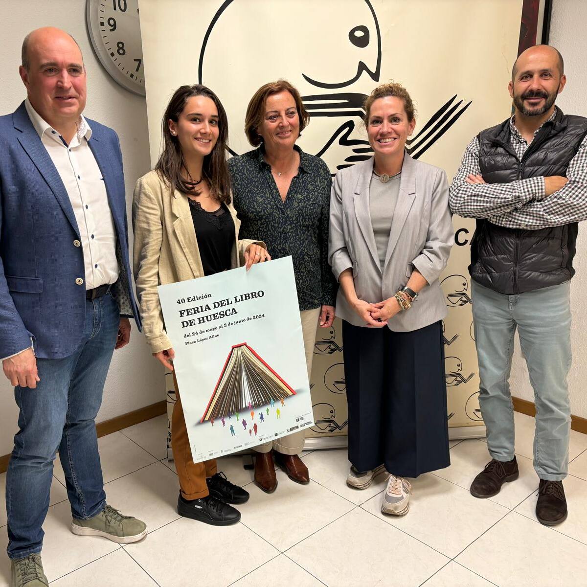 La 40ª Feria del Libro de Huesca amplía autores y expositores mientras contiene su presupuesto