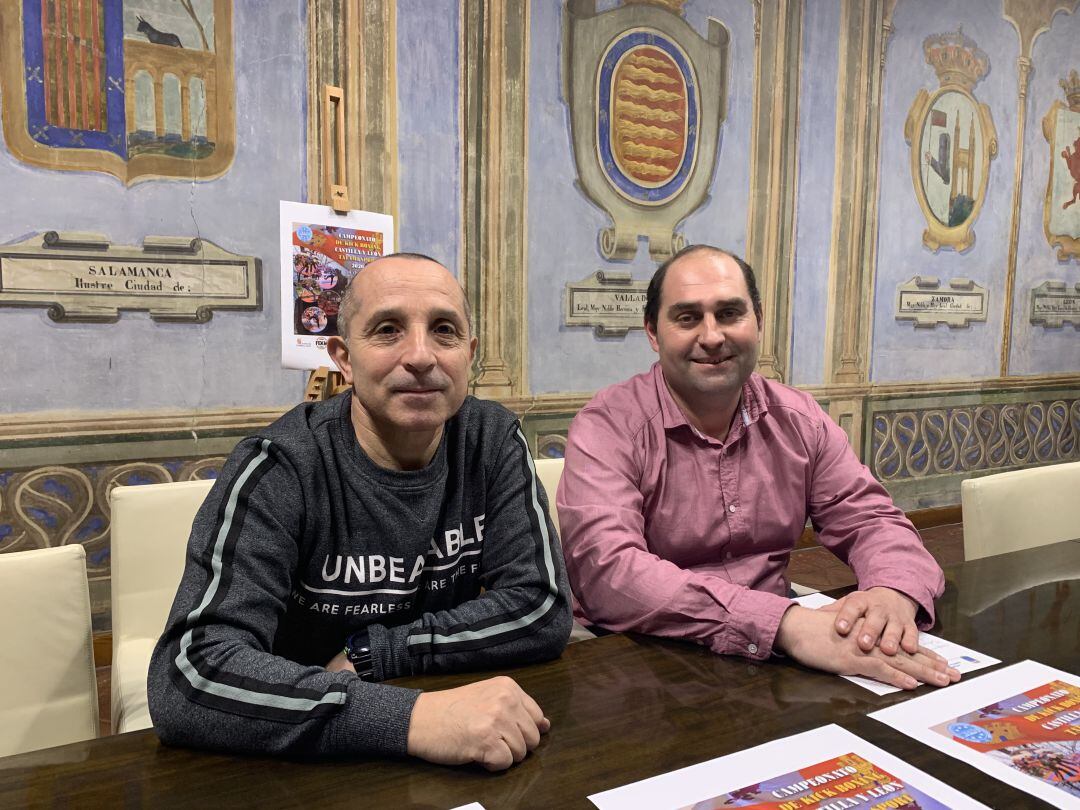 José Manuel Alonso y Juan Antonio Pisador presentan el Campeonato de Kickboxing