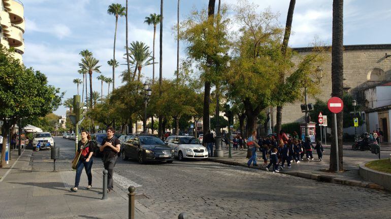 Imagen del centro de Jerez