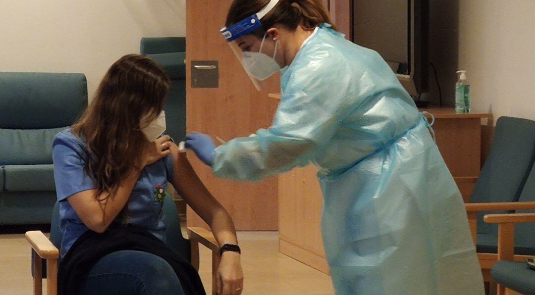 Vacunación de la COVID-19.