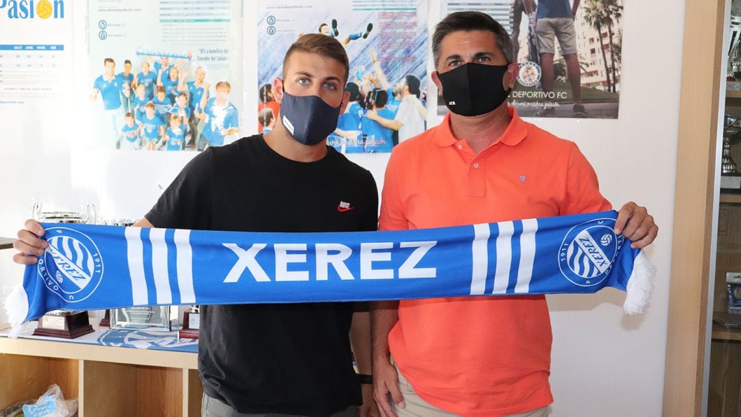 Jorge Arias junto a Juan Carlos Ramírez