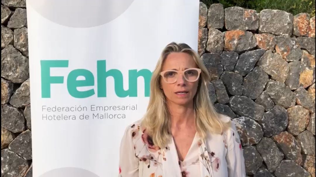 La presidenta de la Fehm María Frontera