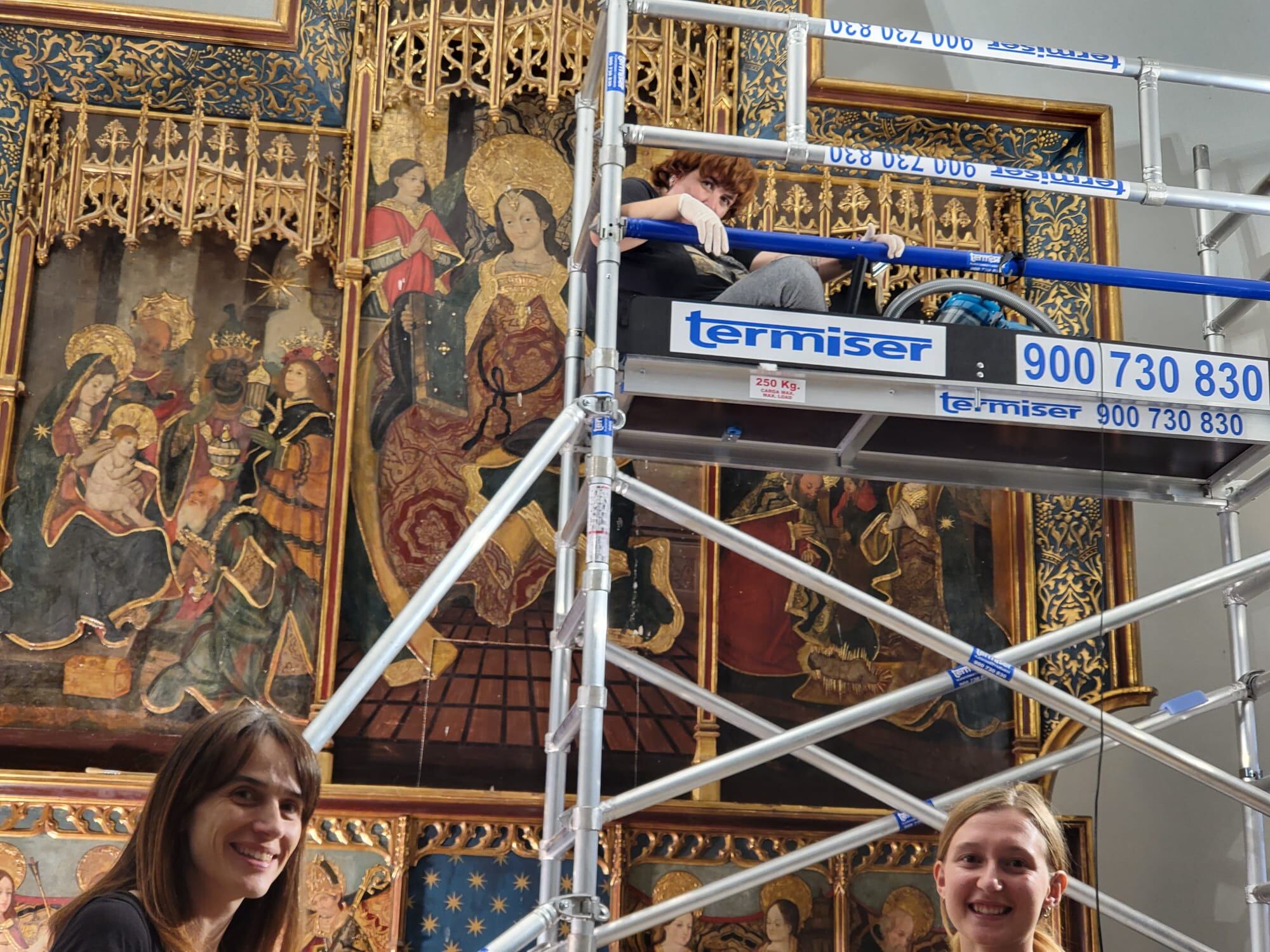 Restauración del Retablo de Javierre