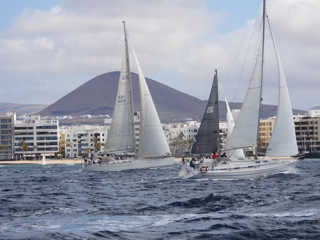 Participantes en la Regata La Graciosa – Trofeo Líneas Romero.