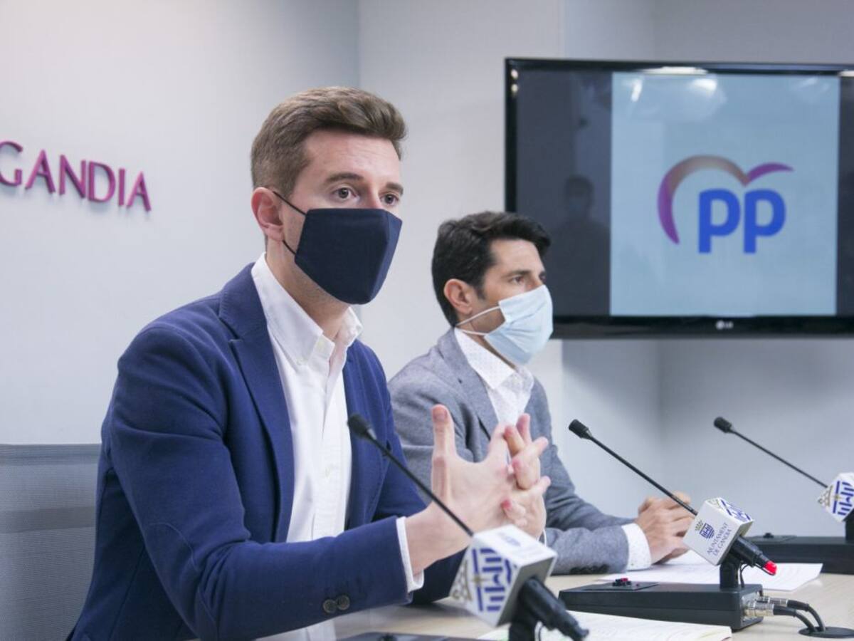 El PP teme un colapso de tráfico en Gandia con las obras del Pont d'Alacant y Blasco Ibáñez al mismo tiempo