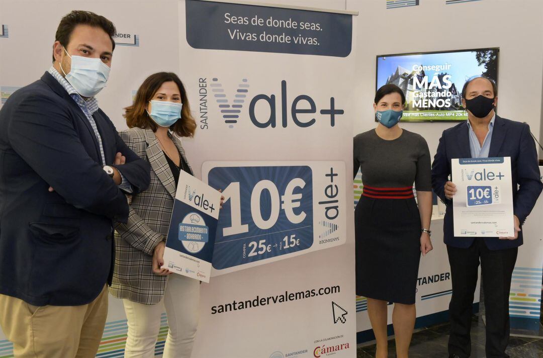 Presentación de la campaña de fomento de consumo de Santander