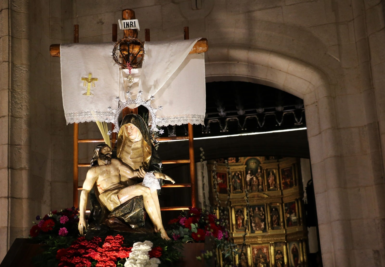 Virgen de la Piedad, iglesia de Santa María de Aranda