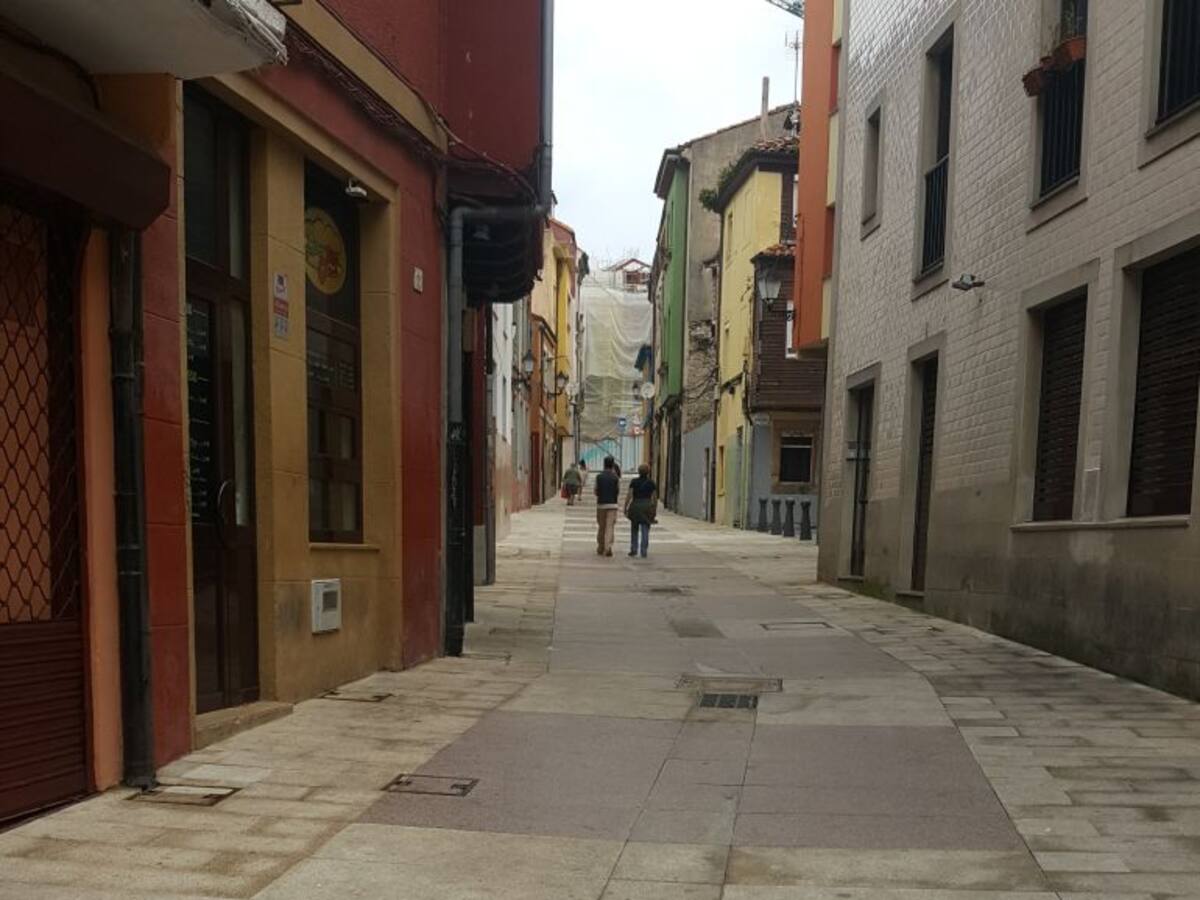 Estado de la calle Vicaría tras la reforma