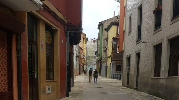 Estado de la calle Vicaría tras la reforma