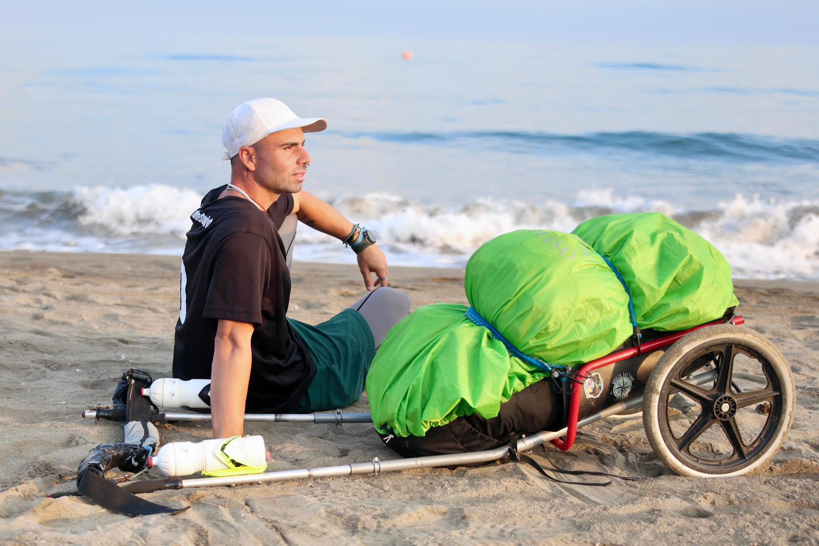 La épica travesía de David Giménez llega a la Región de Murcia