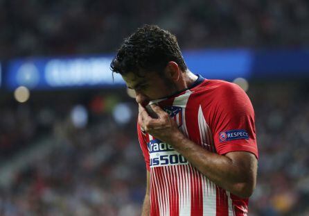 Diego Costa se retiró lesionado