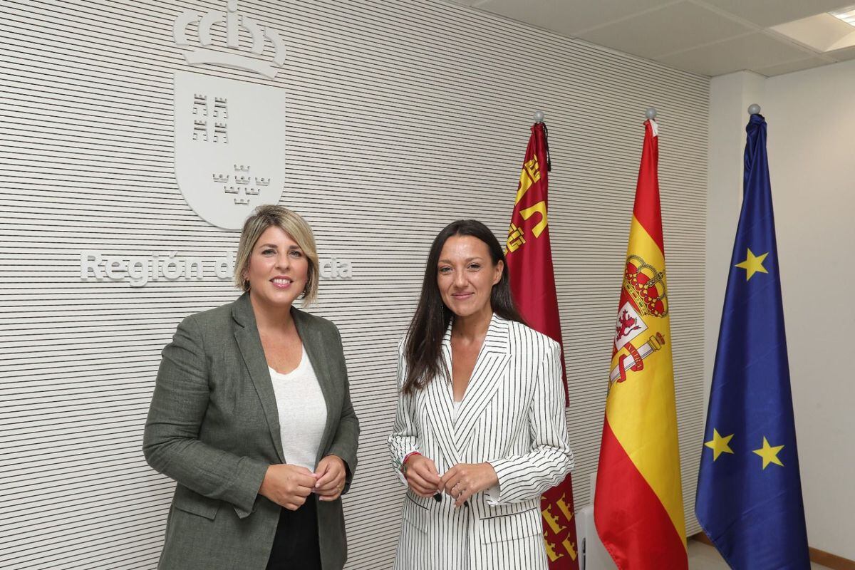 Noelia Arroyo, alcaldesa de Cartagena con Carmen Conesa, nueva consejera de turismo