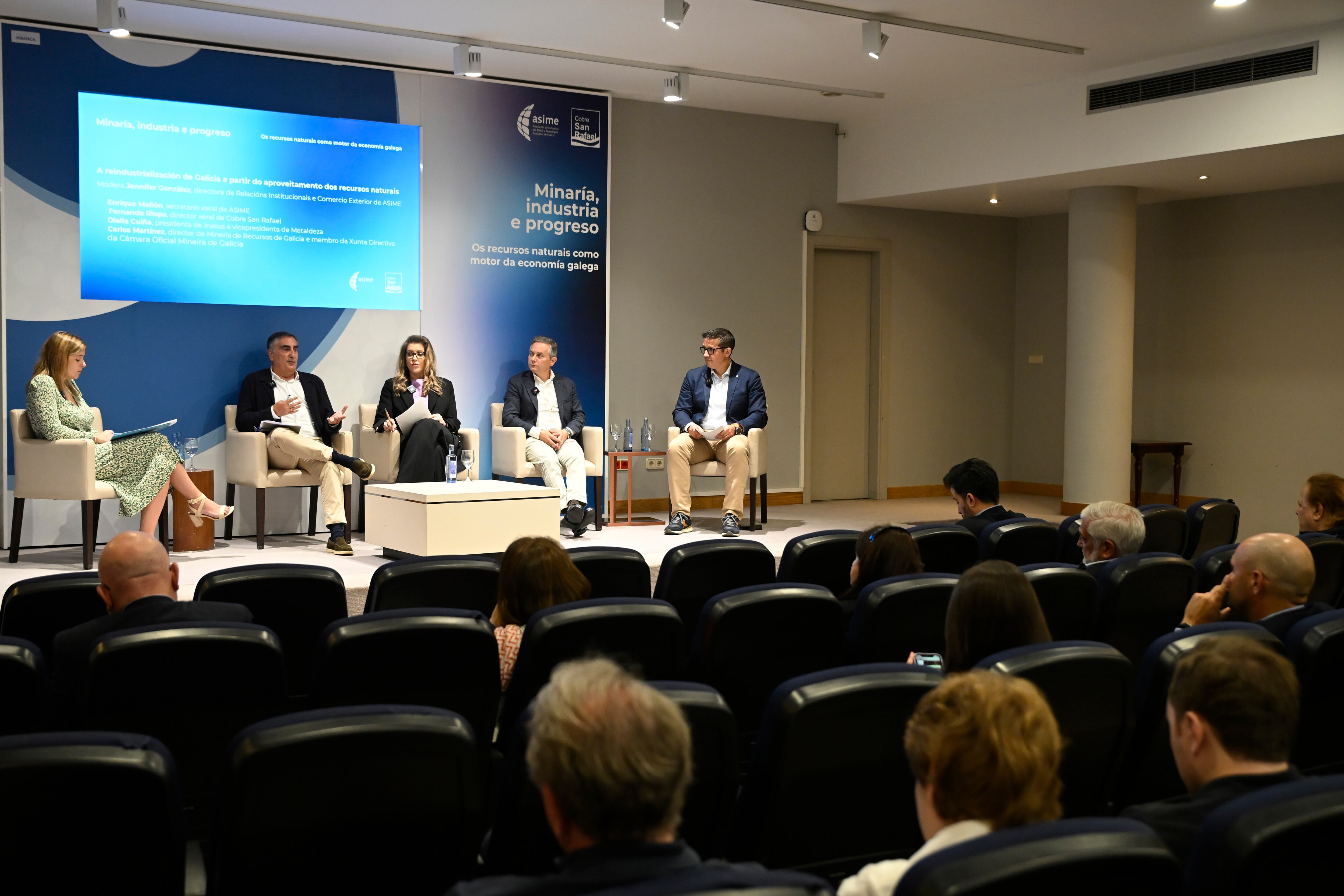 Foro &quot;Minaría, Industria e Progreso&quot; organizado por Asime y Cobre San Rafael en Vigo