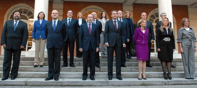 La ausencia del presidente del Gobierno en el pasado Consejo de Ministros impidió que hubiera &#039;foto de familia&#039; hasta este viernes