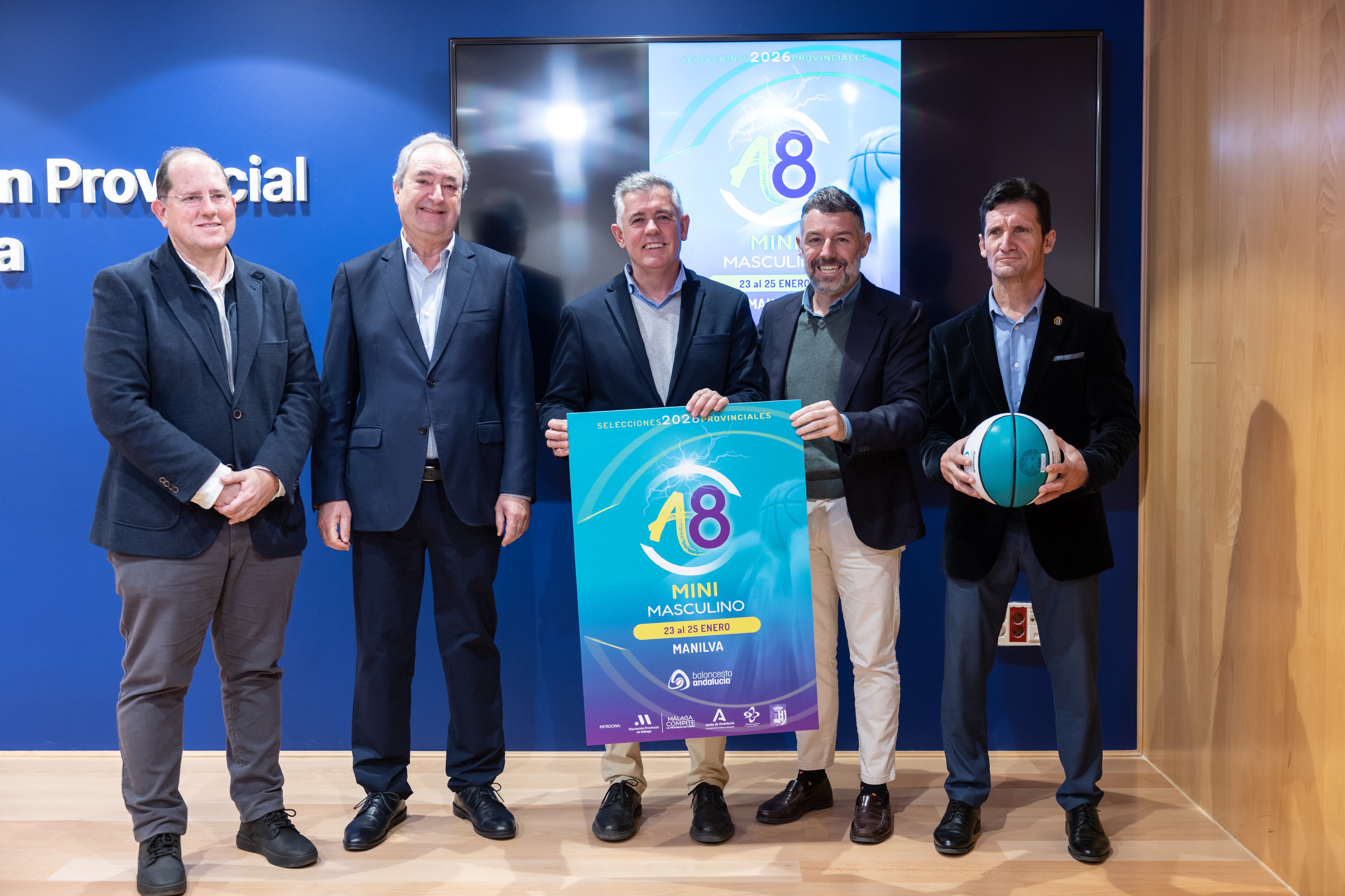 Presentación del Campeonato de Andalucía A8 de Minibasket Masculino
