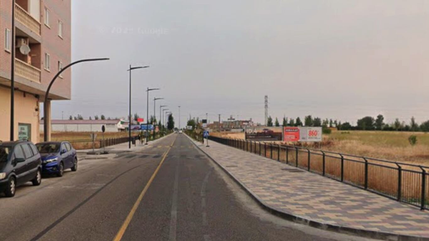 Paso de cebra de la Avenida de Galicia en el que se producía el suceso