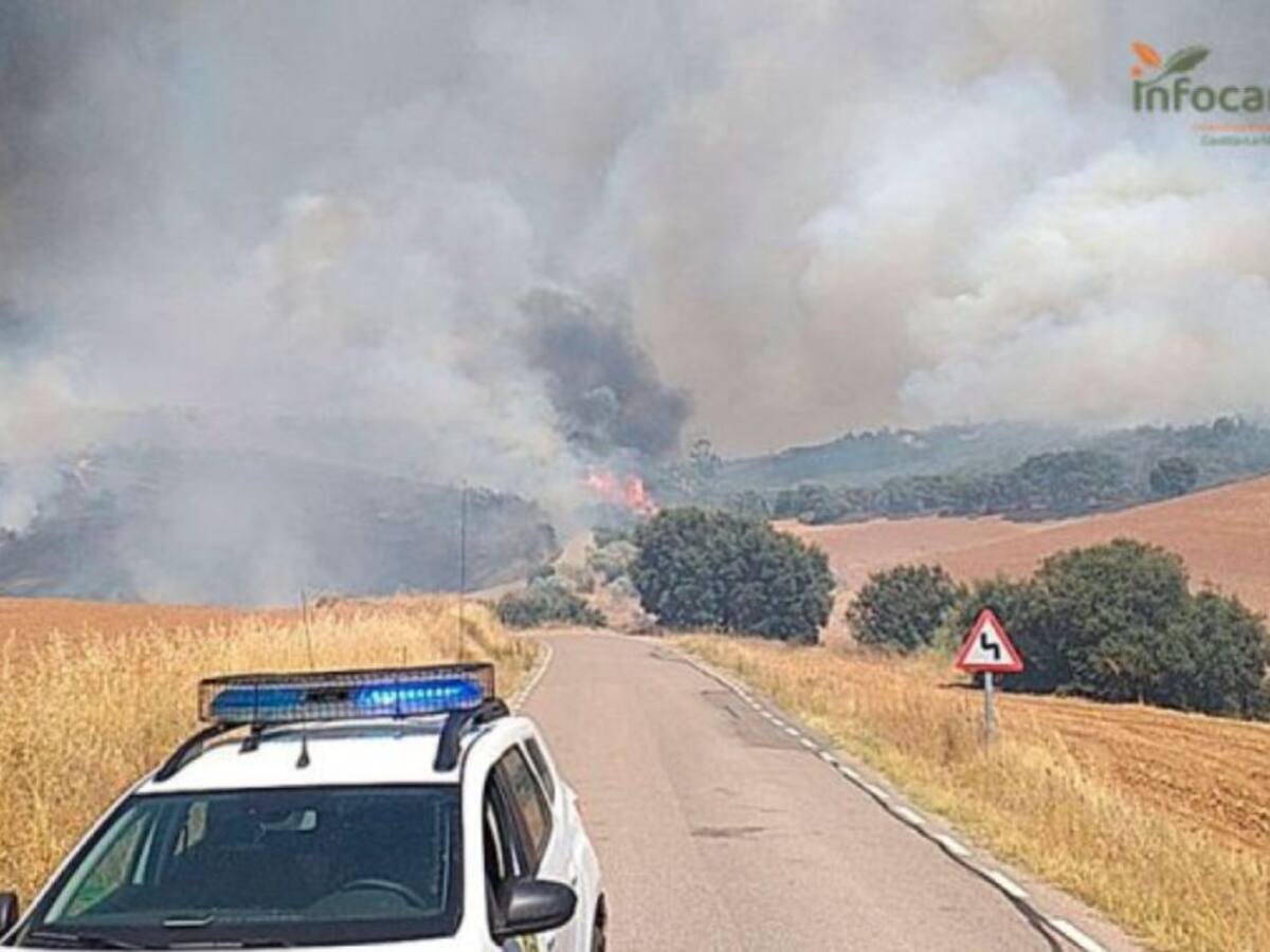 Detenido un hombre de 44 años por negligencia grave acusado de provocar el incendio de Valdepiélagos