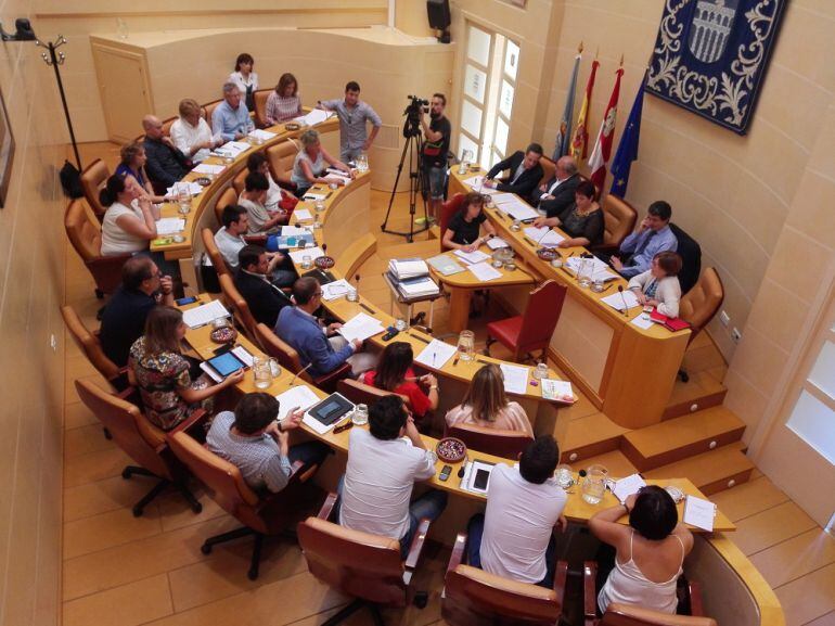 Ayuntamiento Segovia. Salón de Plenos. 