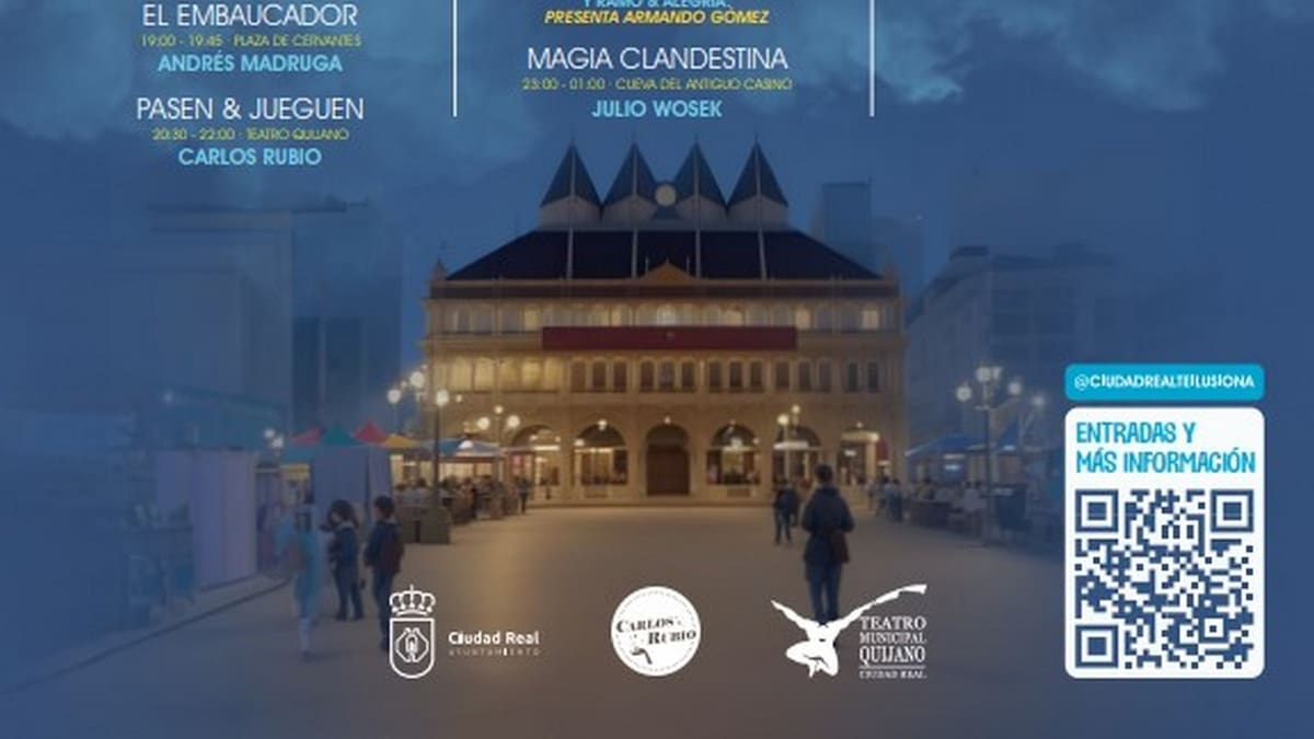 'Ciudad Real te ilusiona', el primer festival de magia que llega a la capital de provincia