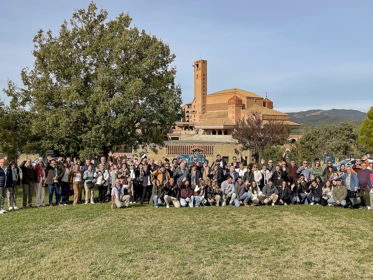 Vecinos de Alfántega visitan el Santuario de Torreciudad