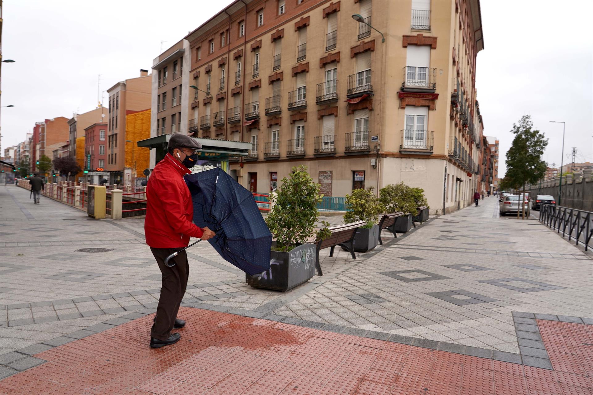 Imagen de archivo de un día de fuertes rachas de viento en Castilla y León - JCYL