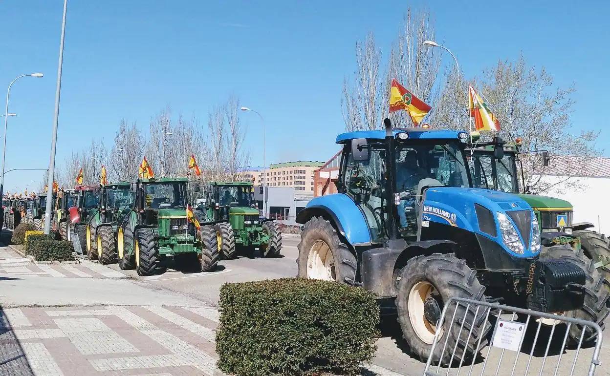 Tractorada en Soria