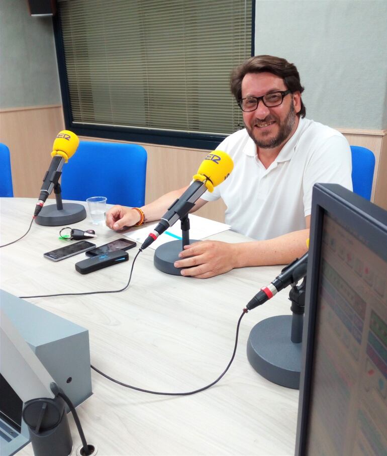 Roberto Beltrán en Radio Elda