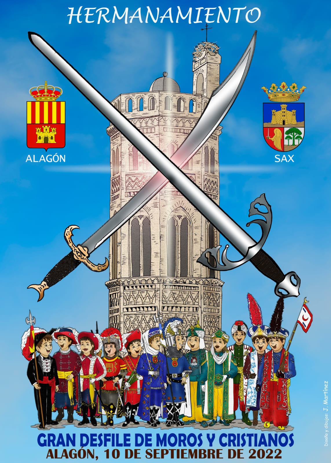 Cartel de fiestas de Alagón