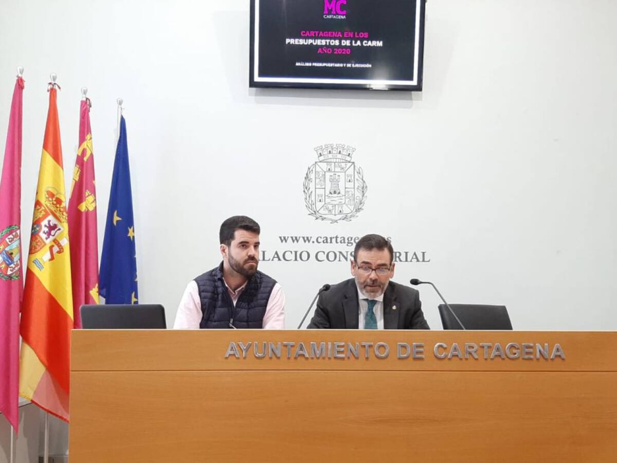 Movimiento Ciudadano califica el proyecto de presupuestos regionales como un "agravio" hacia Cartagena