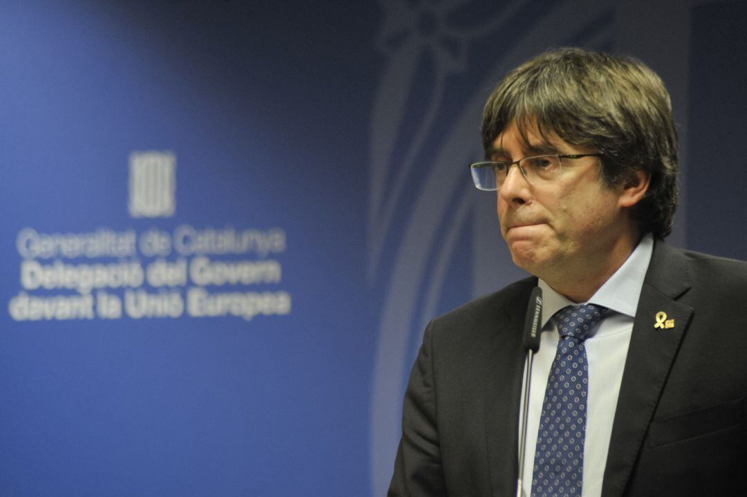 El expresidente de la Generalitat Carles Puigdemont. 