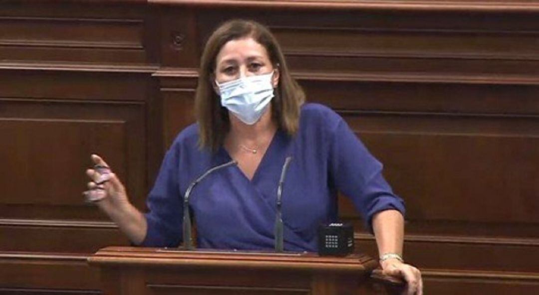 La parlamentaria lanzaroteña del PP Ástrid Pérez.