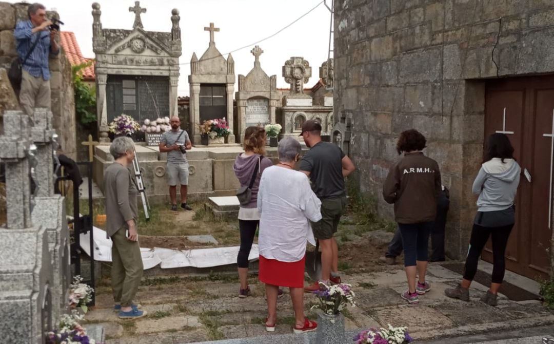 Los trabajos de exhumación ya están en marcha