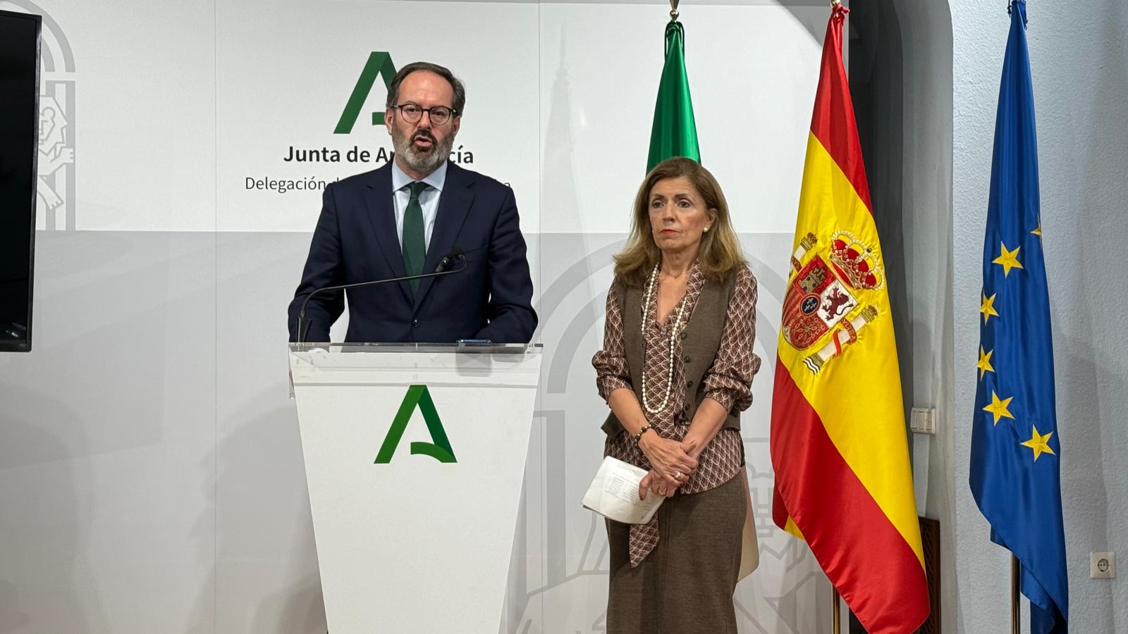 Adolfo Molina y María Jesús Botella confirman que el agua del norte de la provincia ya es potable