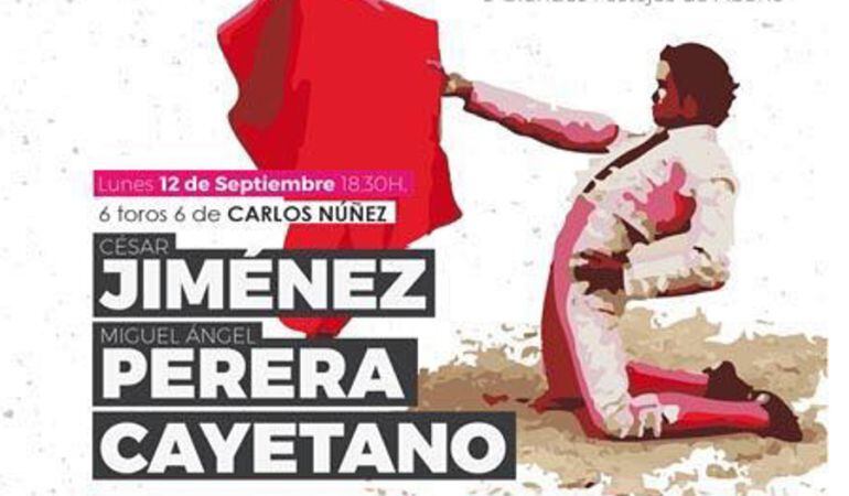 Tras los dos encierros de las fiestas, el cartel de toros trae a Jiménez, Perera y Cayetano