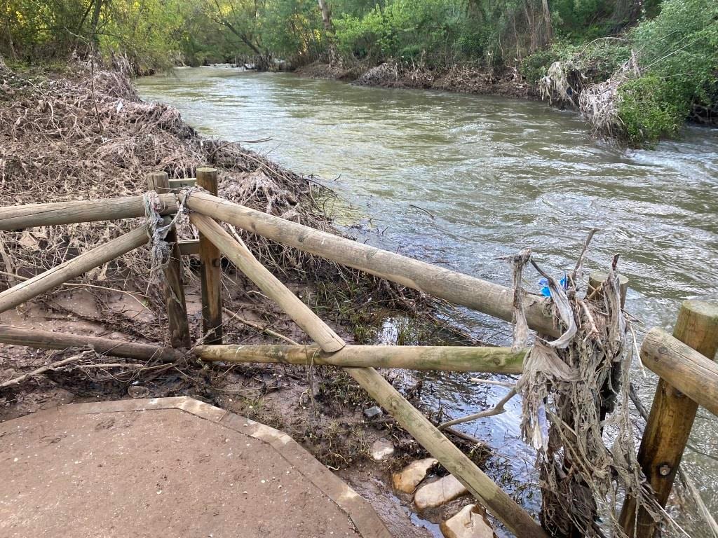 Mirador en el río Henares en Guadalajara