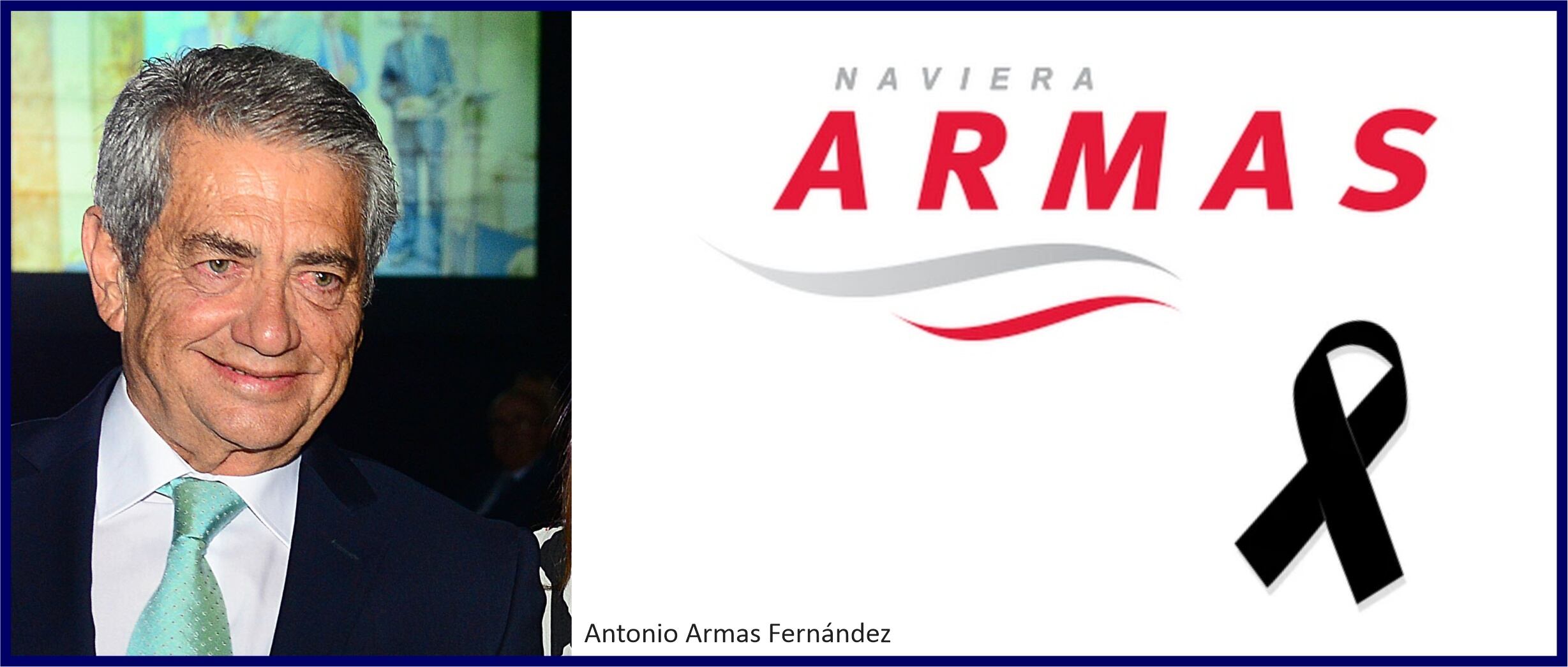 Antonio Armas, Presidente de Naviera Armas