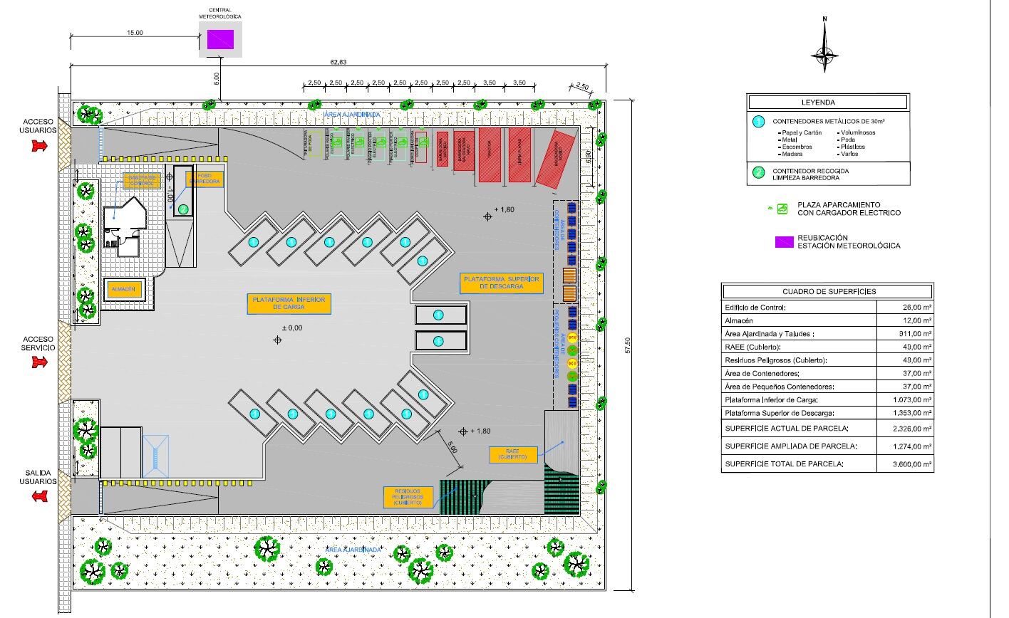 Punto Limpio del Parque Agroalimentario La Alcudia