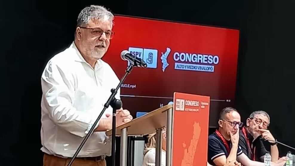 Imagen de archivo de Fulgencio Cerdán, secretario general del PSPV-PSOE del Alto y Medio Vinalopó