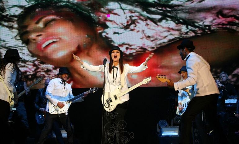 Concierto de Laura Pausini en la edición 2014 del Valladolid Latino