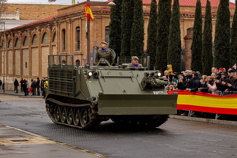 Parada militar en Guadalajara, acto Corbata de Bandera