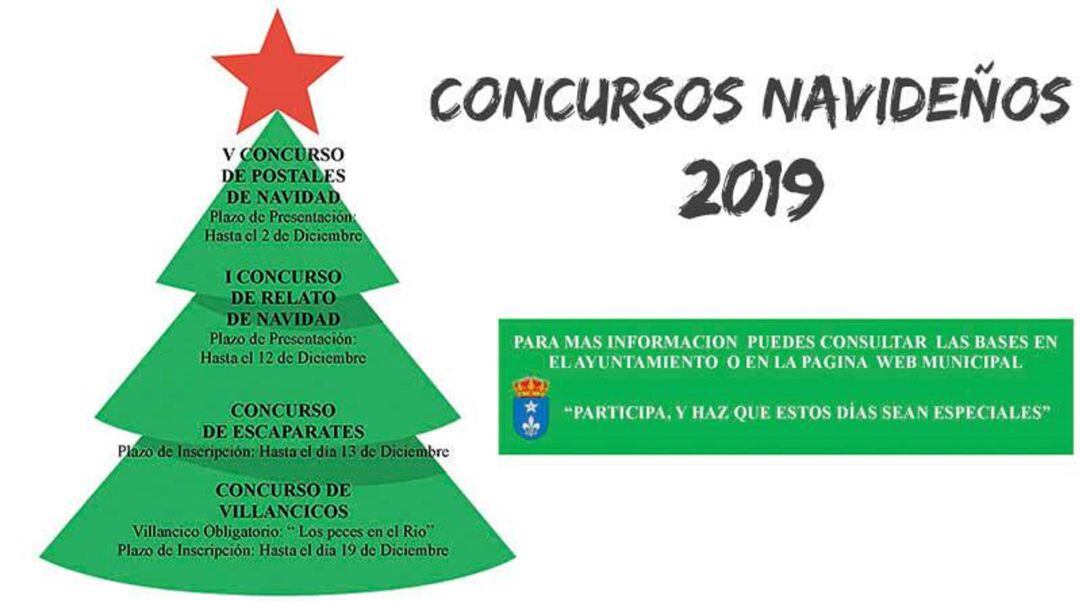 Cartel concursos navideños 2019
