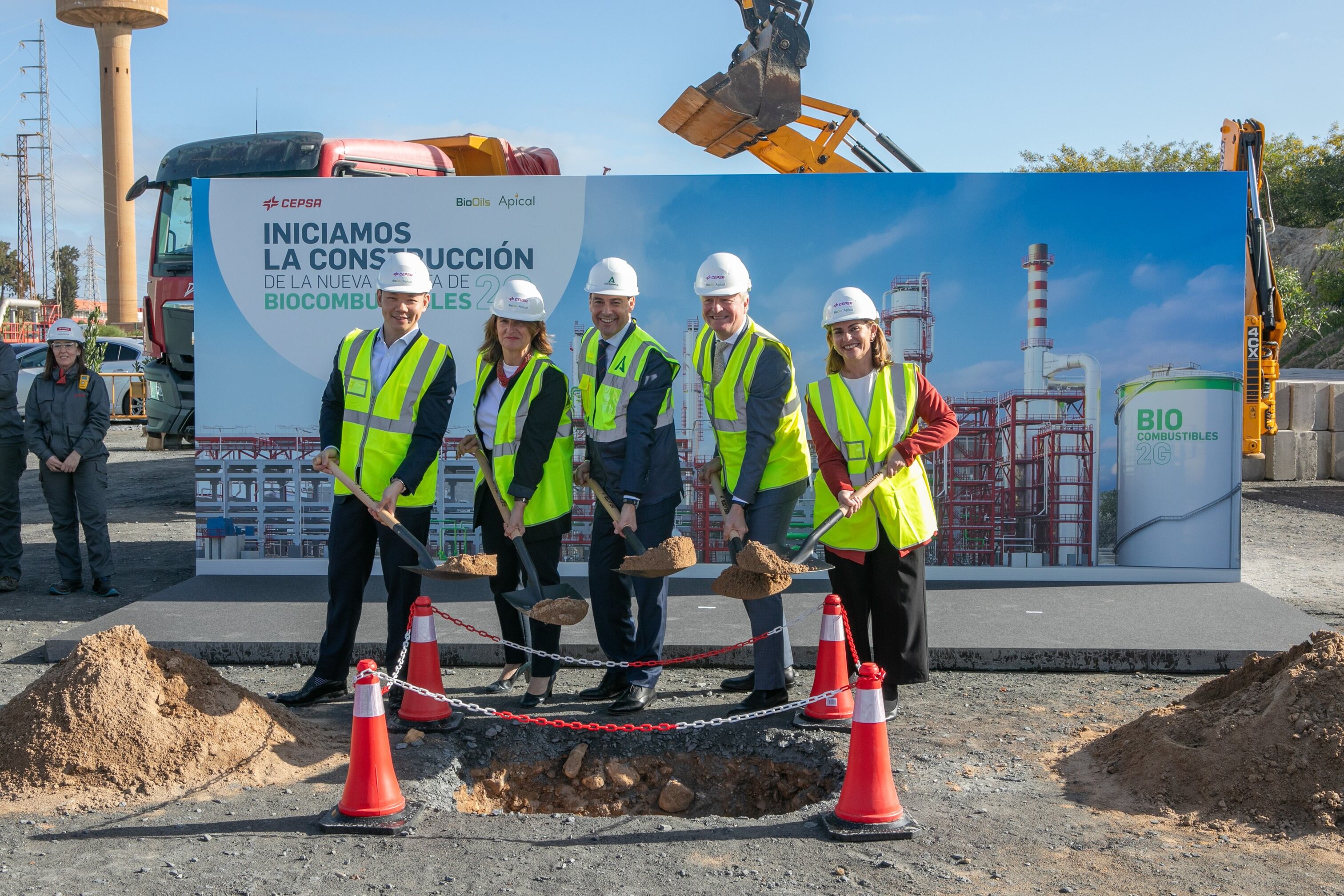 Comienza la construcción de la planta de biodiésel de Cepsa en Huelva