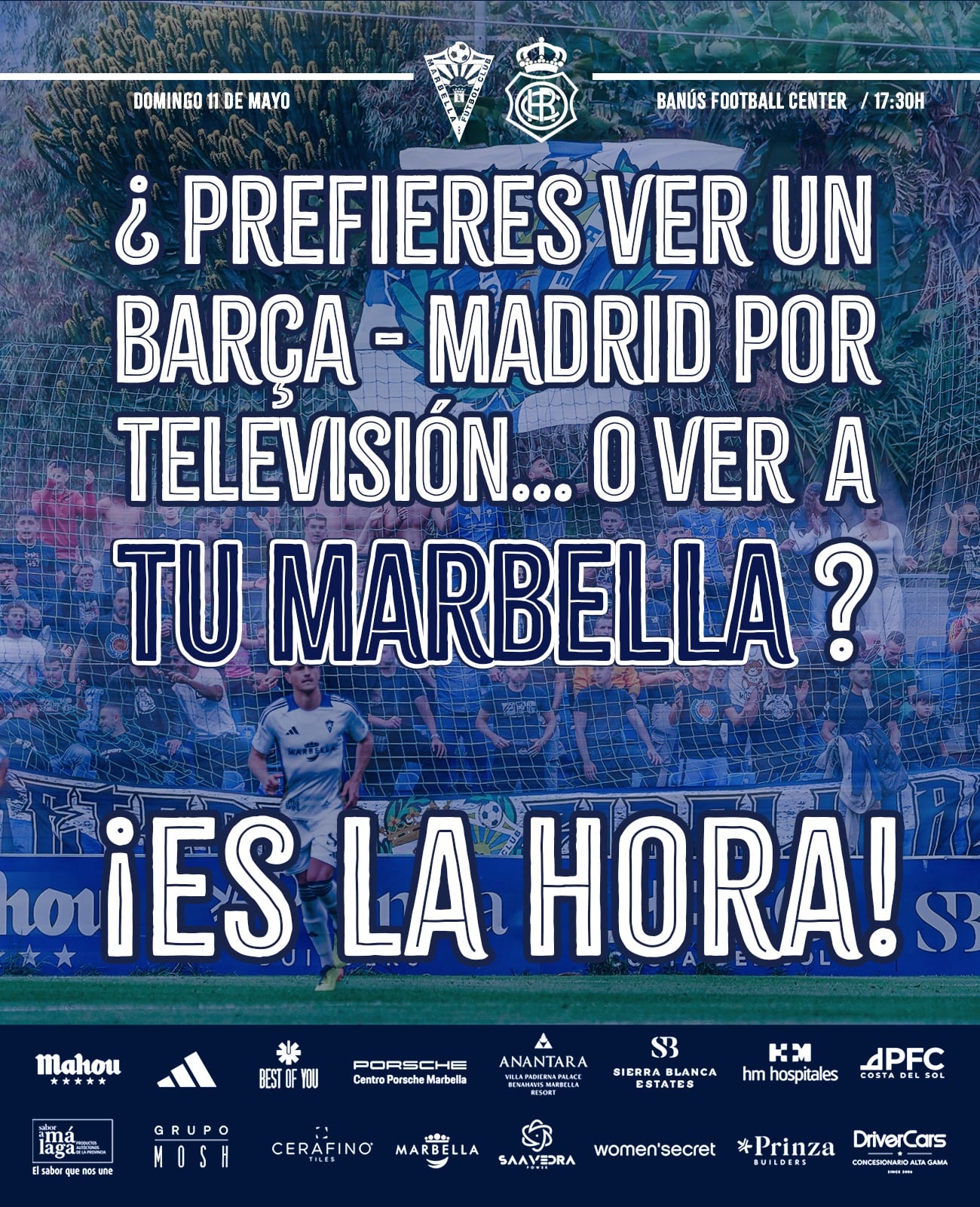 Llamamiento del Marbella a sus aficionados