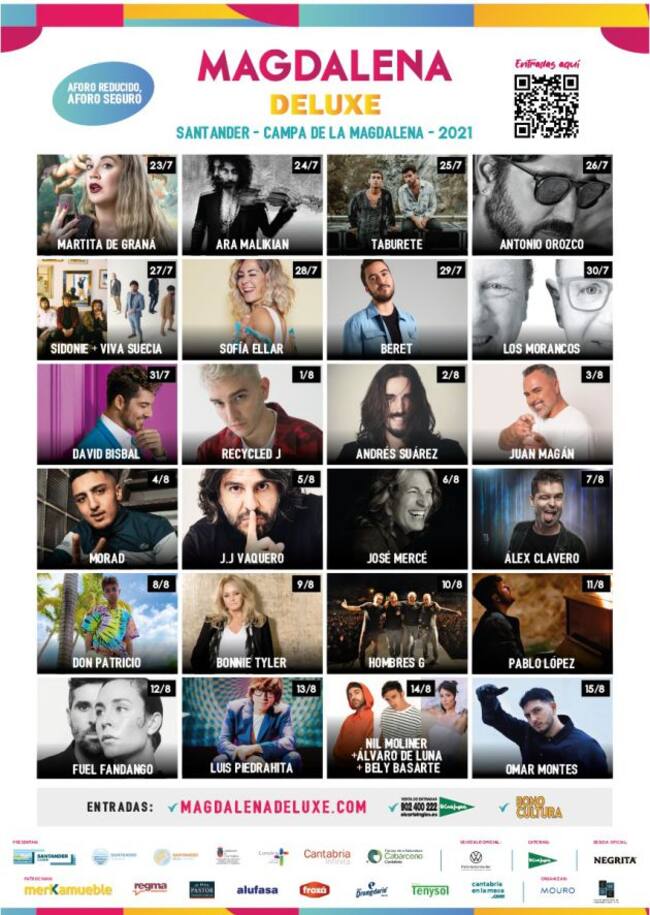 Cartel completo de 'Magdalena Deluxe'.